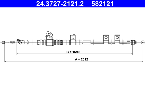 ATE 24.3727-2121.2 Cable...