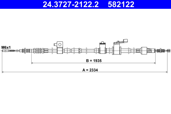 ATE 24.3727-2122.2 Cable...