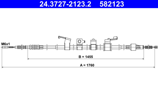 ATE 24.3727-2123.2 Cable...