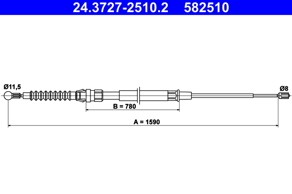 ATE 24.3727-2510.2 Cable...