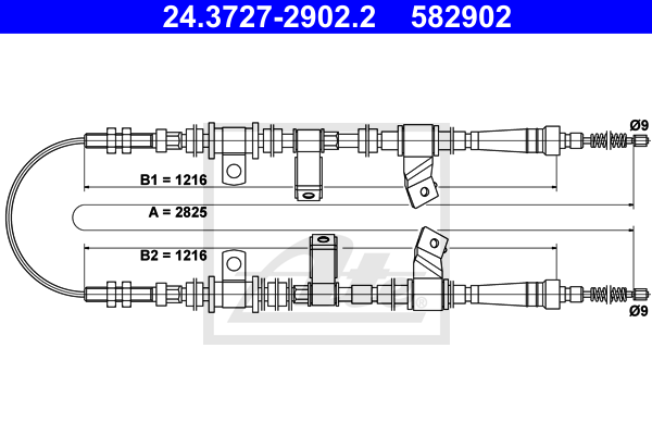 ATE 24.3727-2902.2 Seilzug,...