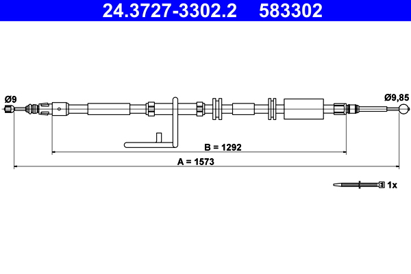 ATE 24.3727-3302.2 Cablu,...