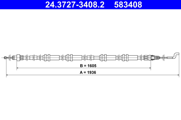 ATE 24.3727-3408.2 Cable...