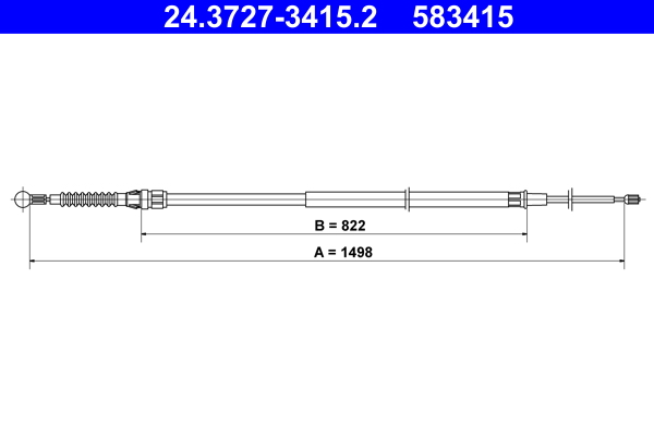 ATE 24.3727-3415.2 Cable...