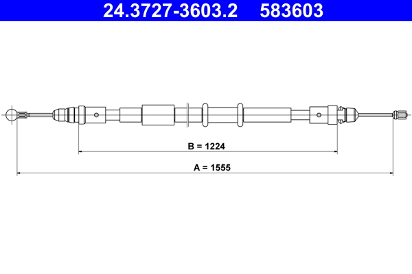 ATE 24.3727-3603.2 Cable...