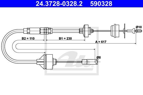 ATE 24.3728-0328.2 huzal,...