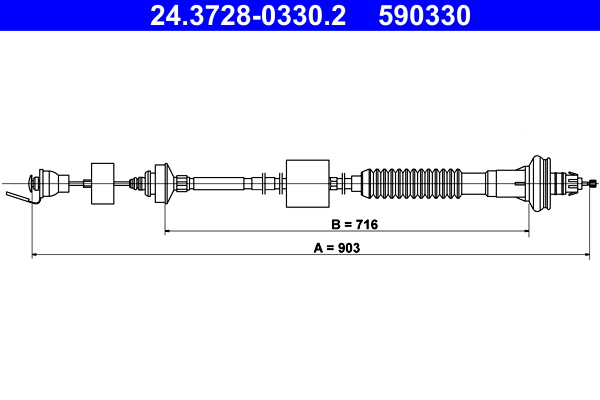 ATE 24.3728-0330.2 въжен...