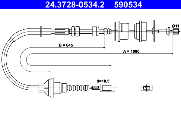 ATE 24.3728-0534.2 Ντίζα,...
