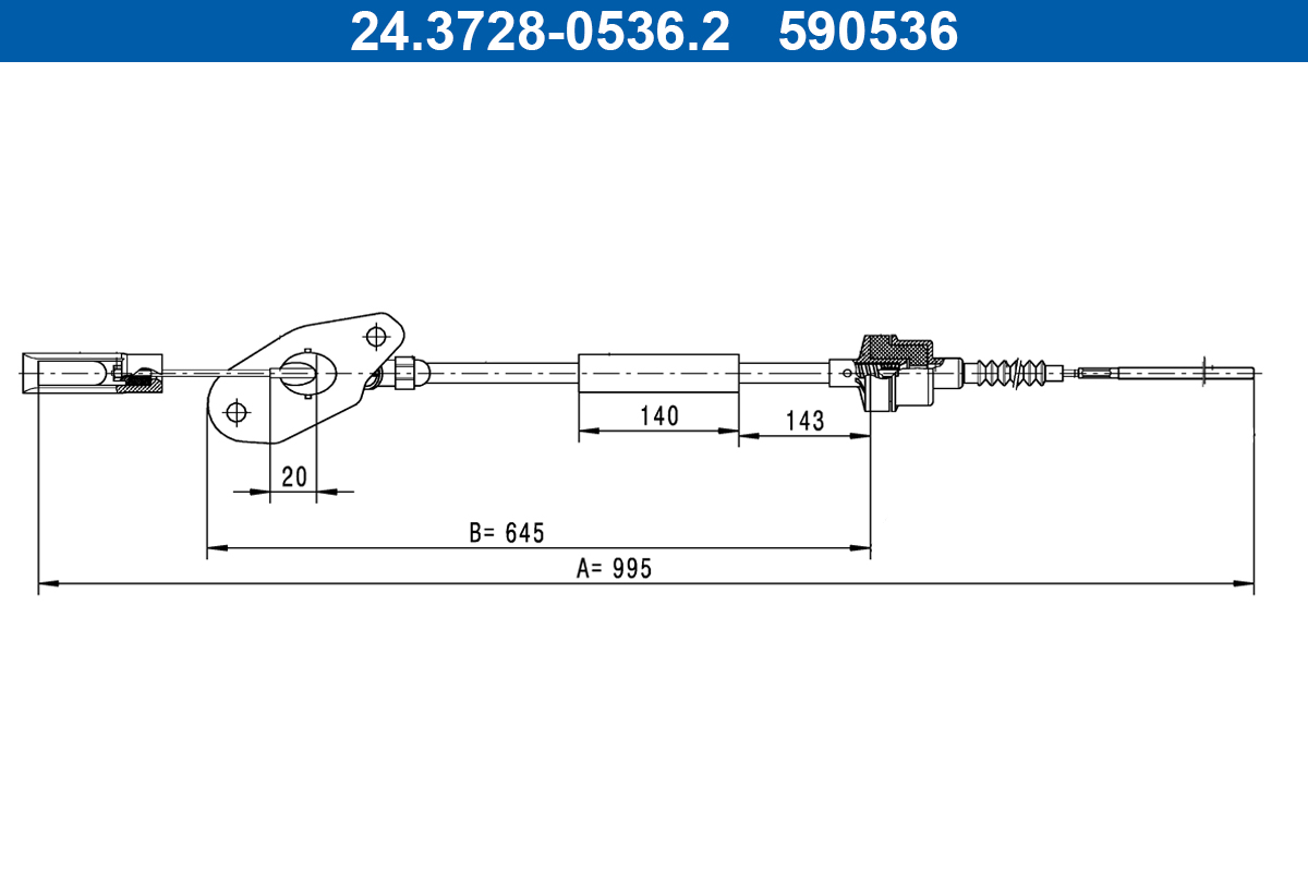 ATE 24.3728-0536.2 Cable...