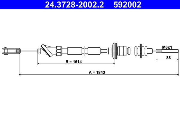 MAXGEAR 32-0312 Clutchkabel
