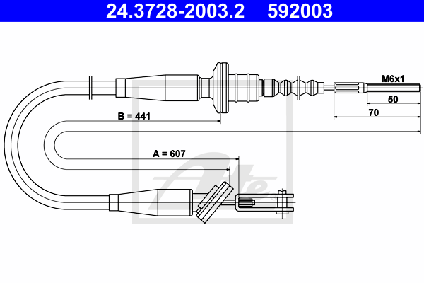 ATE 24.3728-2003.2 Seilzug,...