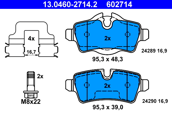 ATE 13.0460-2714.2 set...