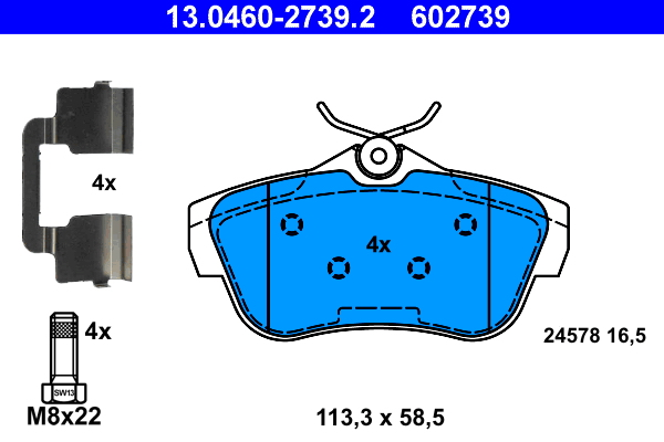 ATE 13.0460-2739.2 set...