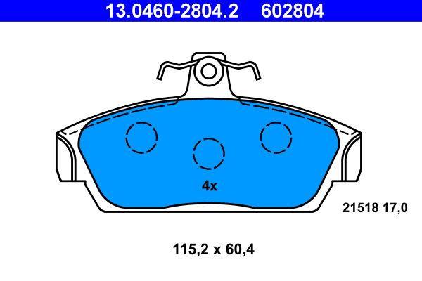 ATE 13.0460-2804.2 Kit de...