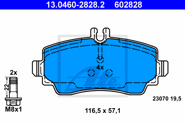 ATE 13.0460-2828.2 Sada...