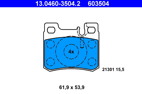 ATE 13.0460-3504.2 Kit de...