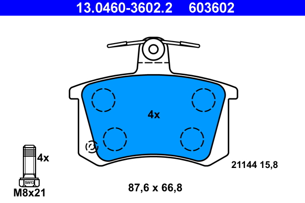 ATE 13.0460-3602.2 set...