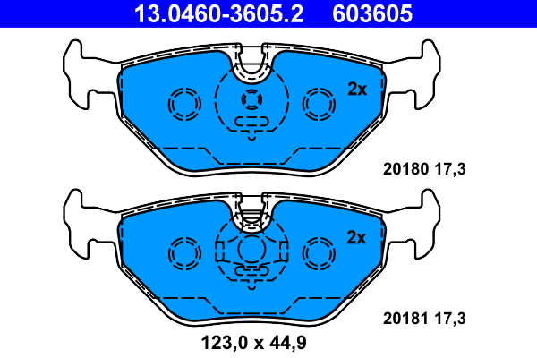 ATE 13.0460-3605.2 set...