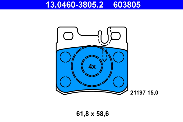 ATE 13.0460-3805.2 set...