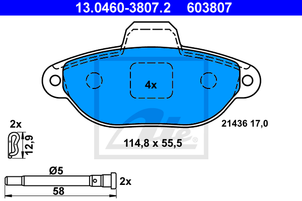 ATE 13.0460-3807.2 Sada...