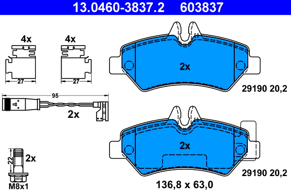 ATE 13.0460-3837.2 set...