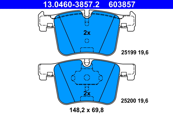 ATE 13.0460-3857.2 set...