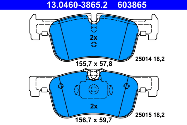 ATE 13.0460-3865.2 set...