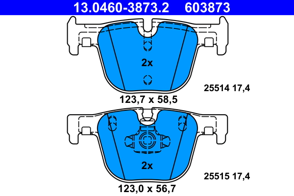 ATE 13.0460-3873.2 set...