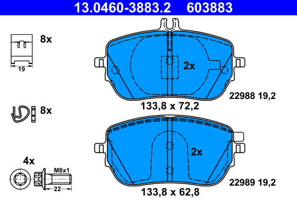 ATE 13.0460-3883.2 set...