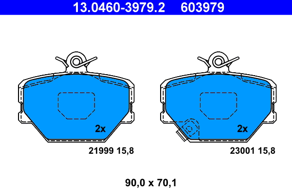 ATE 13.0460-3979.2 set...