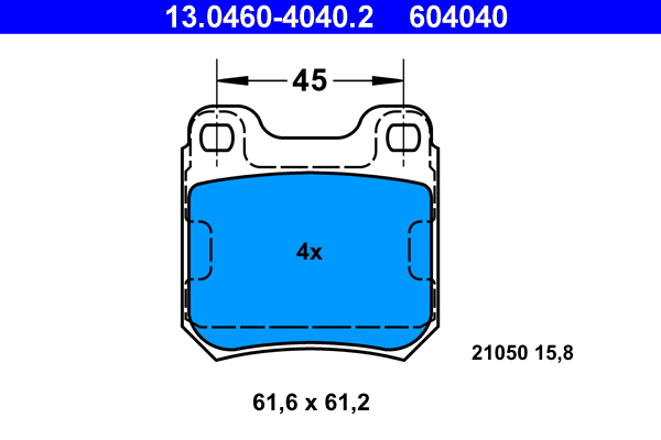 ATE 13.0460-4040.2 set...