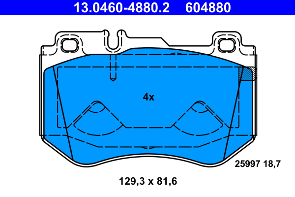 ATE 13.0460-4880.2 set...