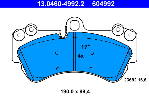 ATE 13.0460-4992.2 set...