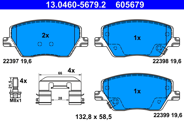 ATE 13.0460-5679.2 set...