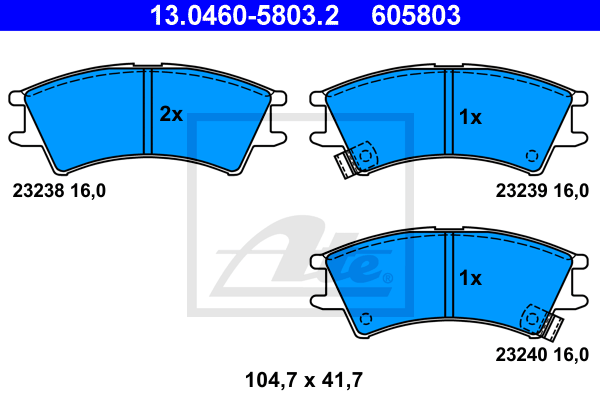 ATE 13.0460-5803.2 Sada...