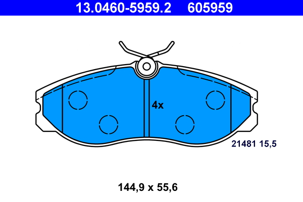 ATE 13.0460-5959.2 set...