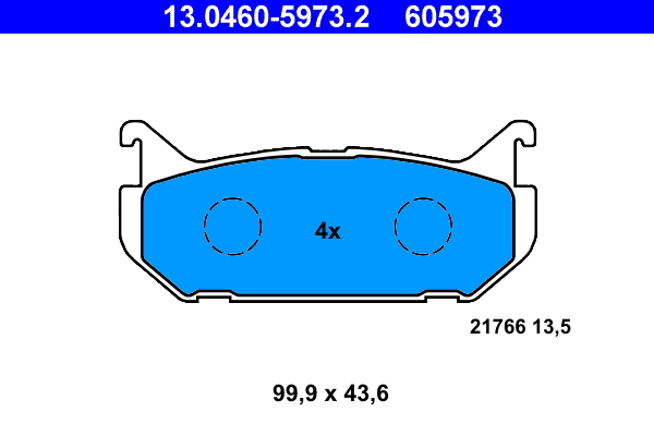 ATE 13.0460-5973.2 комплект...