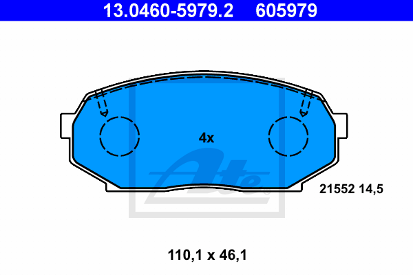 ATE 13.0460-5979.2 Sada...