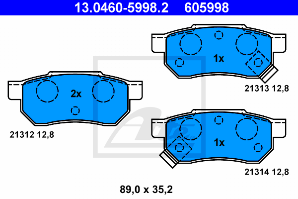 ATE 13.0460-5998.2 Sada...