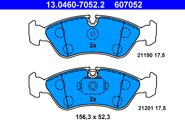 ATE 13.0460-7052.2 set...