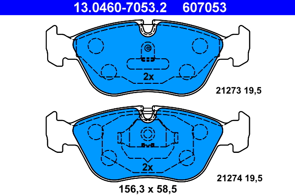 ATE 13.0460-7053.2 set...