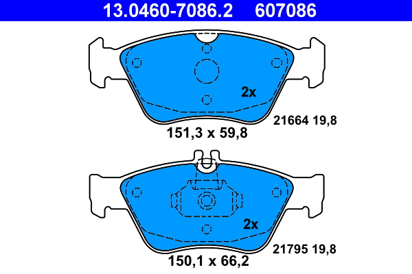 ATE 13.0460-7086.2 set...