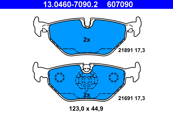 ATE 13.0460-7090.2 set...