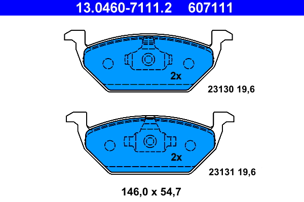 ATE 13.0460-7111.2 set...