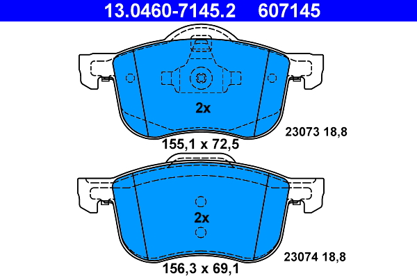 ATE 13.0460-7145.2 set...