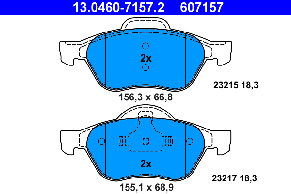 ATE 13.0460-7157.2 set...