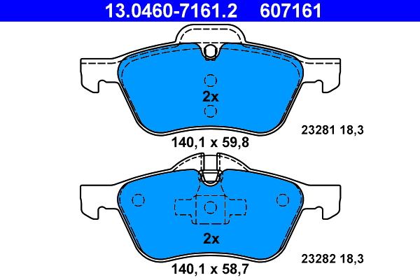 ATE 13.0460-7161.2 set...