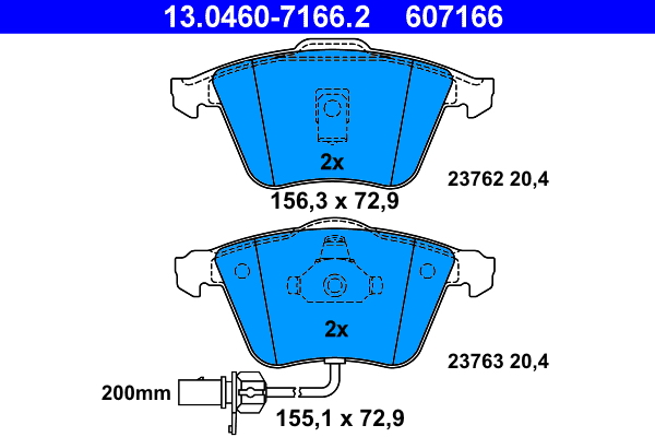 ATE 13.0460-7166.2 set...