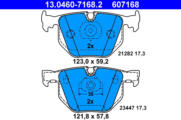 ATE 13.0460-7168.2 set...