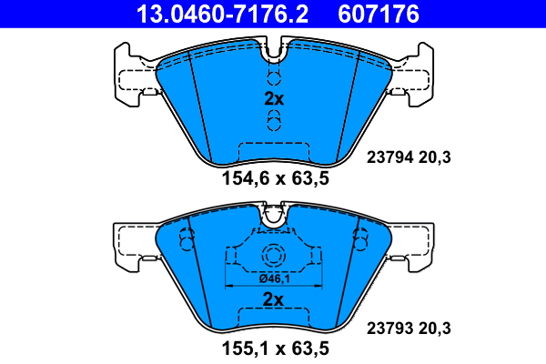 ATE 13.0460-7176.2 set...